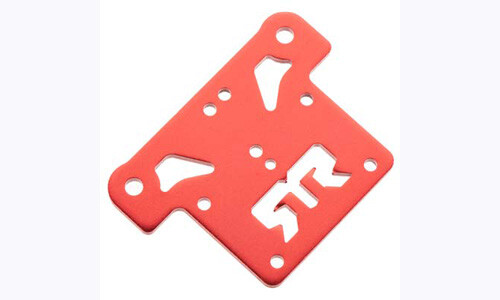 Arrma Top Plate Aluminum Silver/Blue
