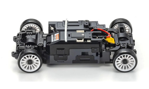 Kyosho 32641RBK Corolla Levin AE86 Mini-Z AWD MA-020 Readyset showcasing classic AE86 proportions and high-detail exterior finish