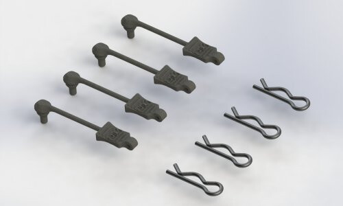 Arrma Body Clip Retainers 1/8 Scale