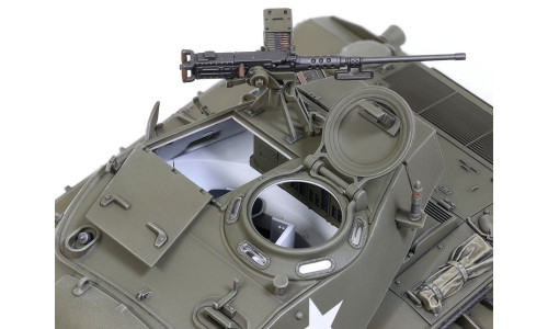 Tamiya U.S. Light Tank M24 Chaffee 1/35 model 35391 with sharp panel lines, clean parts layout and diorama-ready features