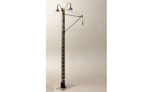 MiniArt 1/35 Railroad Power Poles & Lamps (35570) with crisp moulding, fine textures and realistic railway components