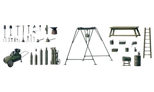 Italeri FIELD TOOL SHOP 1/35