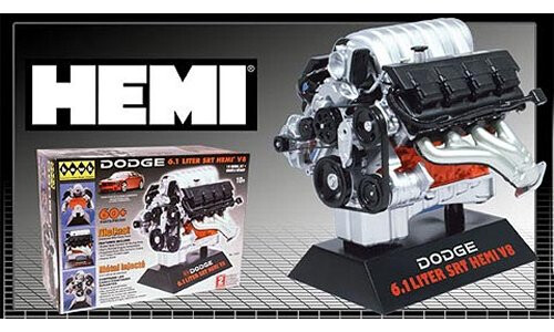 Lindberg Models Dodge 6.1 Litre SRT Hemi V8 KIT 11071