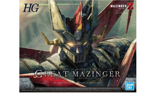 Bandai G50553231 Great Mazinger (Mazinger Z: Infinity Ver.) 1/144 Model Kit
