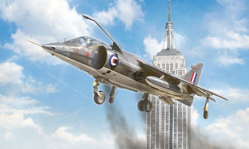 Italeri HARRIER GR.1 Transatlantic Air Race 50th Ann. 1435S
