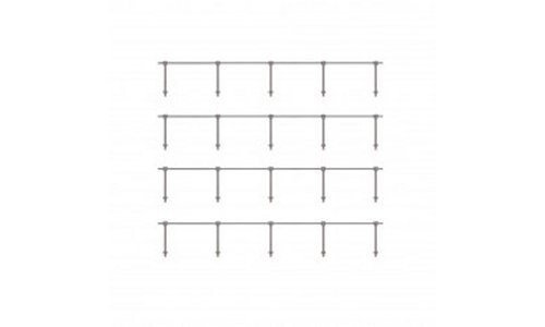Peco Ratio Hand Rail Stanchion RA143