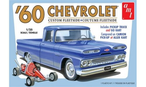 AMT Models 1960 Chevy Custom Fleetside Pickup AMT1063