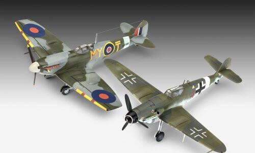 Revell Messerschmitt Bf109G-10 & Spitfire Mk.V 63710