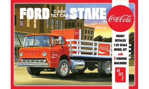 AMT Models Ford C600 Stake Bed - Coca-Cola Machines AMT1147