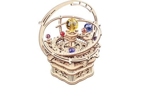 Robotime ROKR Starry Night Orrery Mechanical Music Box AMK51