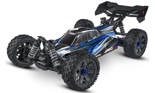 Traxxas Jato 4x4 BL-2S Brushless RC Buggy - Blue 90154-4BLU