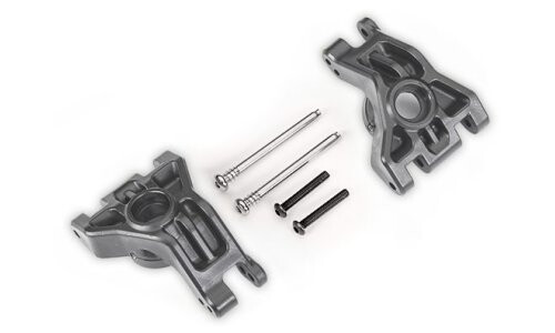 Traxxas Extreme Heavy Duty Rear Stub Axle Carriers Gray 9050-GRAY