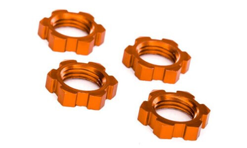 Traxxas 17 mm Wheel Nuts Orange 4 pcs 7758T