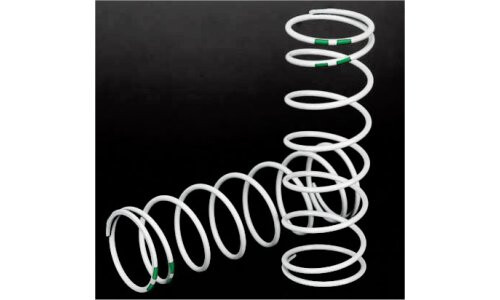 Traxxas White Shock Springs For XX-Long GTR Shocks 7443
