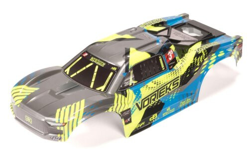 Arrma Vorteks Clipless Painted Decaled Body, Teal ARA-2144