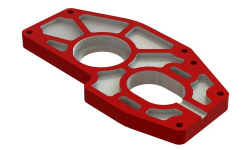 Arrma Aluminium Motor Mount Plate For Center Diff ARA311192