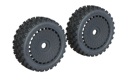 Arrma dBoots '2-HO' Tire Set Glued 2pcs ARA550118