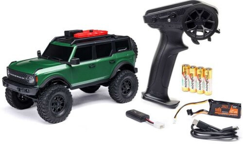 Axial 1/24 SCX24 Ford Bronco 4X4 RTR Brushed Rock Crawler,Green AXI00006V2T5