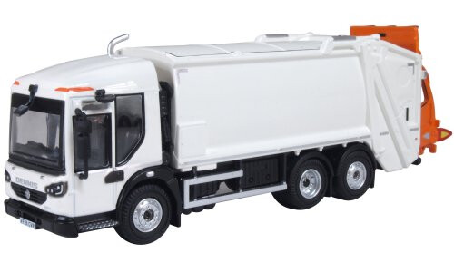 Oxford Diecast Dennis Eagle Refuse Truck White 76DE003