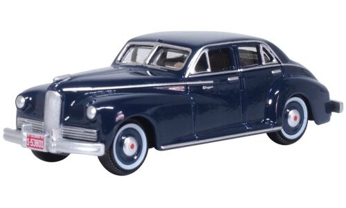 Oxford Diecast 1942 Packard Clipper Touring Sedan Packard Blue 87PC42001