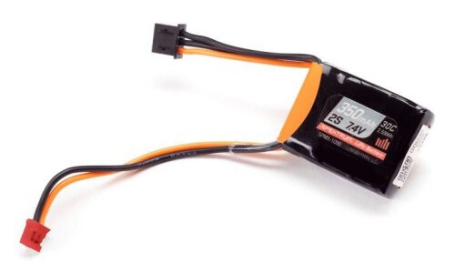 Spektrum 7.4V 350mAh 2S 30C LiPo Battery: PH2.0 SPMX-1090