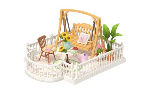 Rolife DWP08 Super Creator Terrace Extension Pack with sunny balcony and chic café corner add-ons for modular miniature rooms