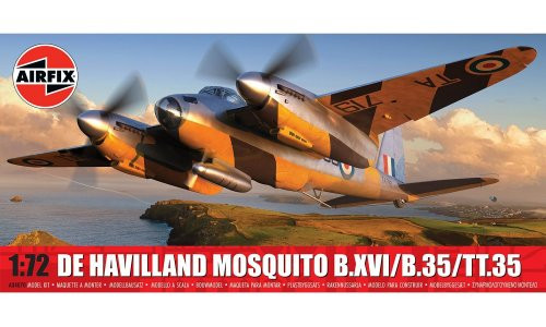 Airfix 1/72 De Havilland Mosquito B.XVI/B.35/TT.35 Plastic Model Kit A04070