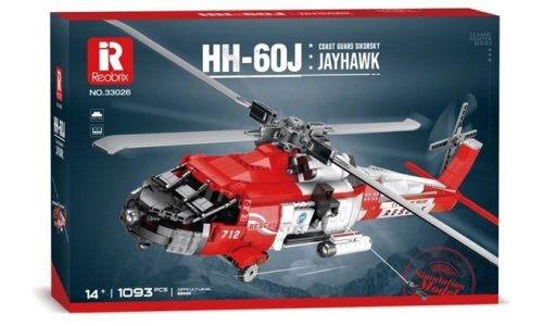 Reobrix HH-60J Guard Search & Rescue Brick Model Kit 33026