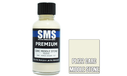 SMS PL122 Premium Carc Middle Stone 30ml Lacquer Model Paint for airbrushing at MAS Hobbies Perth