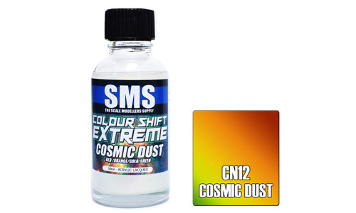 SMS CN12 Colour Shift Extreme Cosmic Dust 30ml Lacquer Model Paint for airbrushing at MAS Hobbies Perth