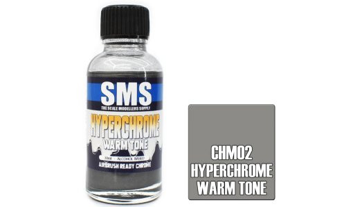 SMS CHM02 Hyperchrome Warm Tone 30ml Lacquer Model Paint for airbrushing at MAS Hobbies Perth