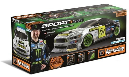 HPI 1/10 Sport 3 Drift VGJR Fun-Haver Ford Mustang V2 120094