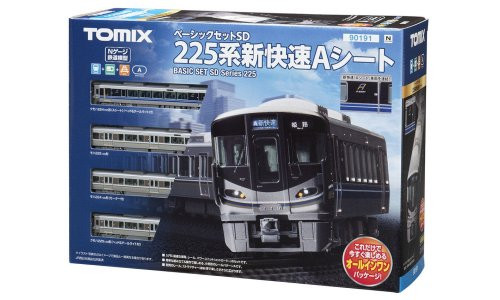 Tomix N Starter Set SD 225 New Rapid Express A Seat TMX90191