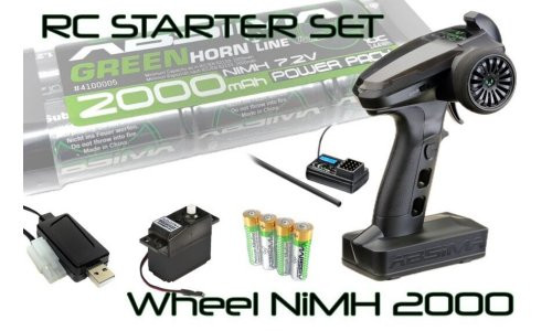 Absima RC Starter Set "Wheel NiMH 2000" AB2200012