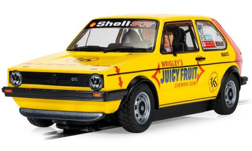 Scalextric 1/32 Volkswagen Golf MK1 - Malcolm Jeffs Racing Slot Car C4625