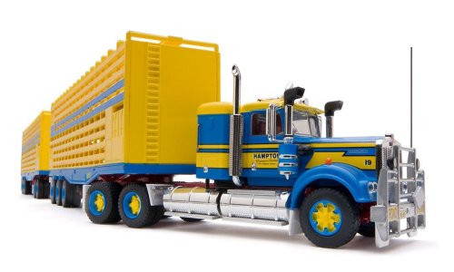 Highway Replicas 12039 Livestock Road Train 1/64