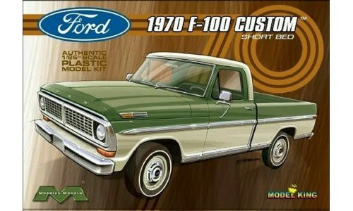 Moebius MO1228 1970 F-100 Custom Short Bed 1/25 Plastic Model Kit