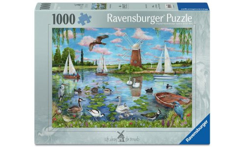 Ravensburger RB01716-5 Life Along The Broads 1000 Pieces