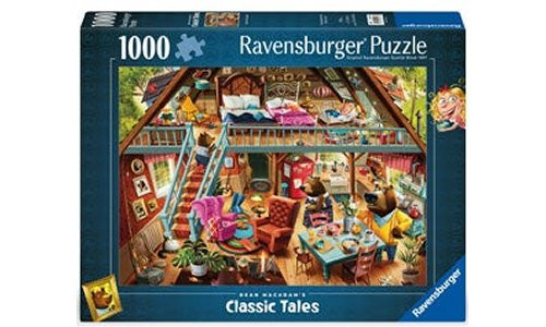 Ravensburger RB00423-3 Goldilocks Gets Caught! Puzzle 1000 Pieces
