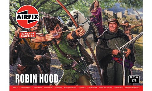 Airfix 1/76 Robin Hood A01720V Plastic Figure Model Kit