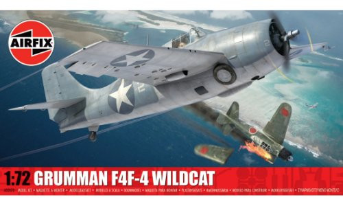 Airfix 1/72 Grumman F4F-4 Wildcat A02070 Plastic Aircraft Model Kit
