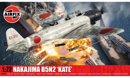 Airfix 1/72 Nakajima B5N2 Kate A04058 Plastic Aircraft Model Kit