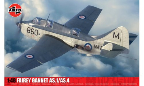 Airfix 1/48 Fairey Gannet AS.1 and AS.4 A11007A Plastic Aircraft Model Kit
