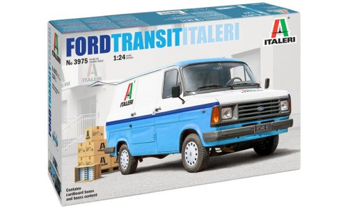 Italeri 1/24 Ford Transit Italeri Livery 3975 Plastic Vehicle Model Kit