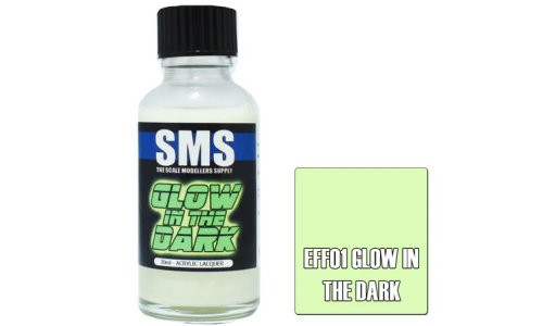 SMS EFF01 Effects Glow In The Dark 30ml Lacquer Model Paint