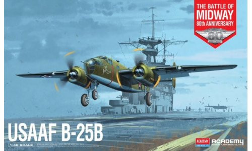 Academy 12336 USAAF B-25B Doolittle Raid 1/48 Plastic Model Kit