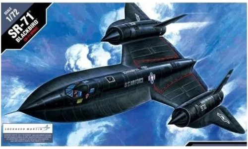 Academy 12448 SR-71 Blackbird 1/72 Plastic Model Kit