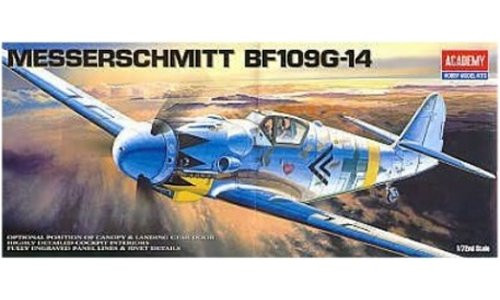 Academy 12454 Messerschmitt BF109G-14 1/72 Plastic Model Kit