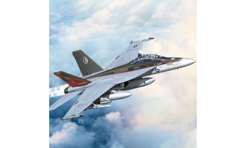 Academy 12577 USN F/A-18F "VFA-154 Black Knights" 1/72 Plastic Model Kit
