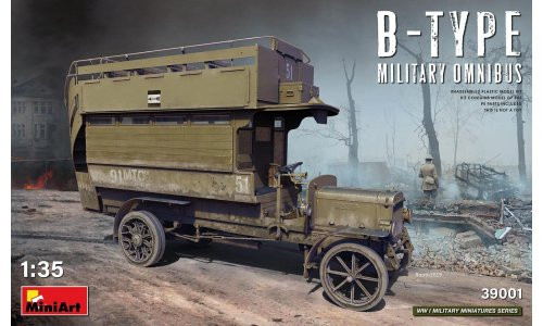 MiniArt 39001 B-Type Military Omnibus 1/35 Plastic Model Kit